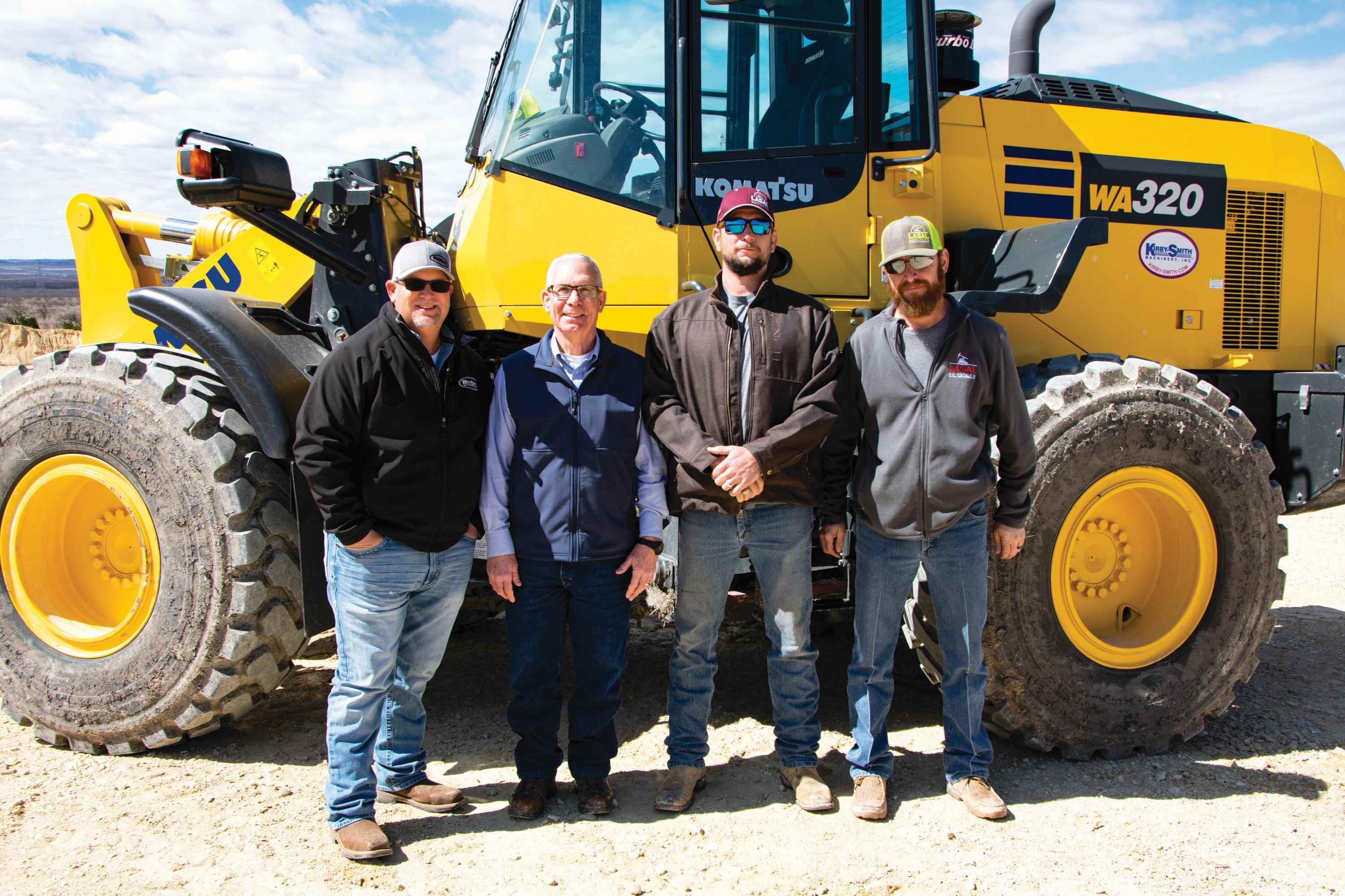 Kirby-Smith Machinery supports LASAL, LLC with best in class Komatsu equipment